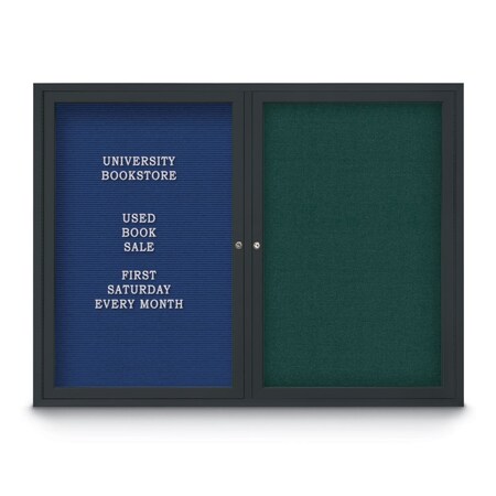 United Visual Products Corkboard, Apricot/Satin, 18" x 24" UV429H-SATIN-APRICOT